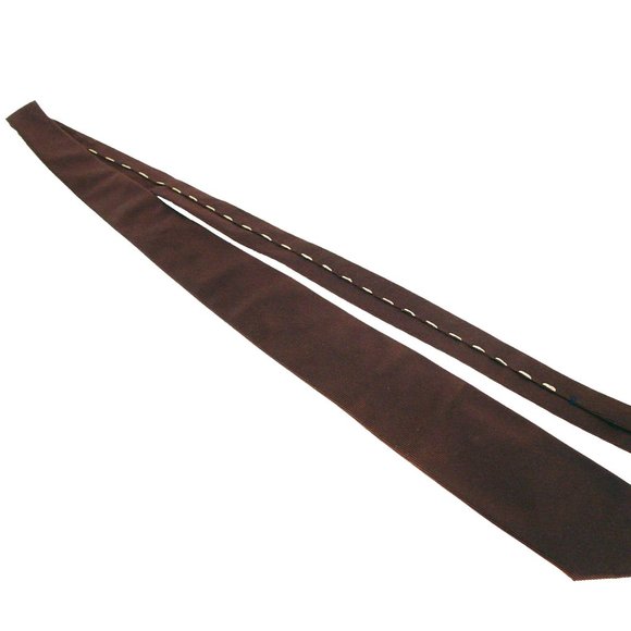 MASSIMO BIZZOCCHI Kiton Heavy 100% Silk Handmade Necktie 59" - Made in ITALY - Picture 3 of 6